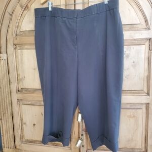 New direction brown dress Pant Capri 20W